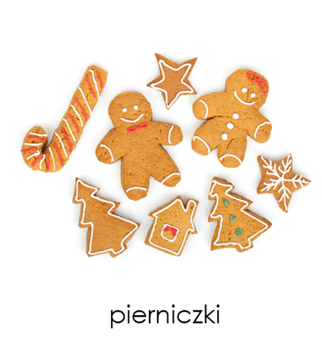 Karta z pierniczkami